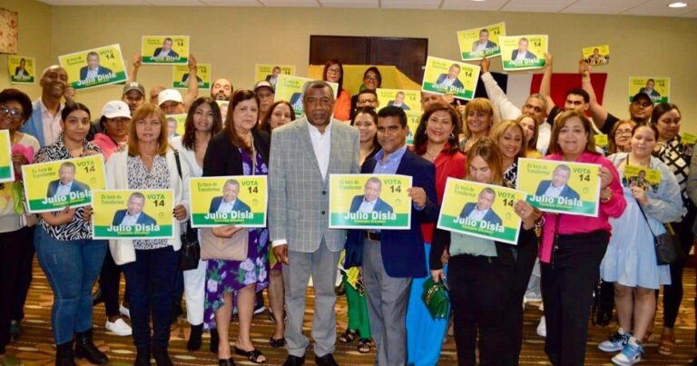 Amplio respaldo a la candidatura de Julio Disla como diputado de ultramar