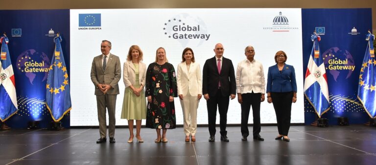 Unión Europea apoyará en el país las inversiones inteligentes en transporte sostenible, transición digital, agua y saneamiento