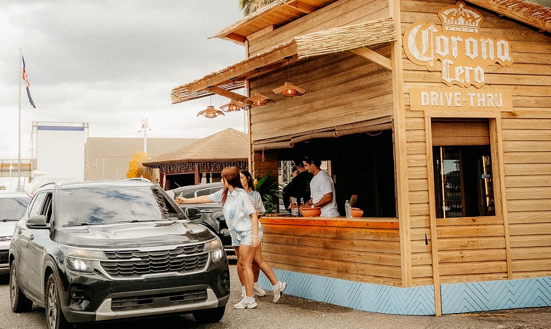 Corona redefinió la tradición del roadtrip con Corona Cero Drive Thru esta Semana Santa