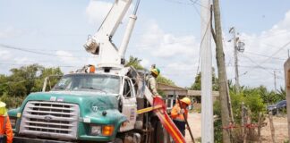 Edesur fortalece infraestructura eléctrica en Pedernales con construcción de redes y conversión de tensión