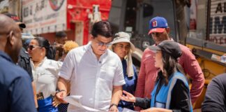 CAASD construye cisterna 50 mil galones de agua y avanza construcción multiuso en sector Las Cañitas