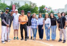 Juego de aniversario de sóftbol femenino de BHD es dedicado a Steven Puig, presidente de la entidad