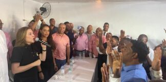 Yunior Figueroa activa estructura política en SDN y suma nuevos respaldos a Carolina Mejía rumbo a 2028