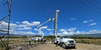 ETED ejecuta adecuaciones en líneas de transmisión para facilitar construcción de la Circunvalación de Navarrete