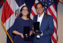 AMCHAMDR reconoce en Washington las trayectorias de Leonor Corsino e Isaías Alberto Reyes