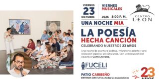 Centro León presenta agenda cultural y literaria para este fin de semana