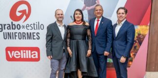 Grabo Estilo presenta las últimas tendencias en uniformes profesionales de Velilla durante desfile en Santo Domingo