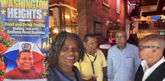 PLD realiza caminata cultural y de orientación en Alto Manhattan