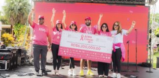 AFP Crecer y Seguros Crecer recaudan RD$6.2 millones para la Liga Dominicana Contra el Cáncer en “Juntos para Crecer 5K”